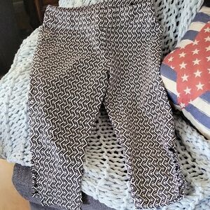 VENUS Monochrome Diamond Pattern Pants Sz 12